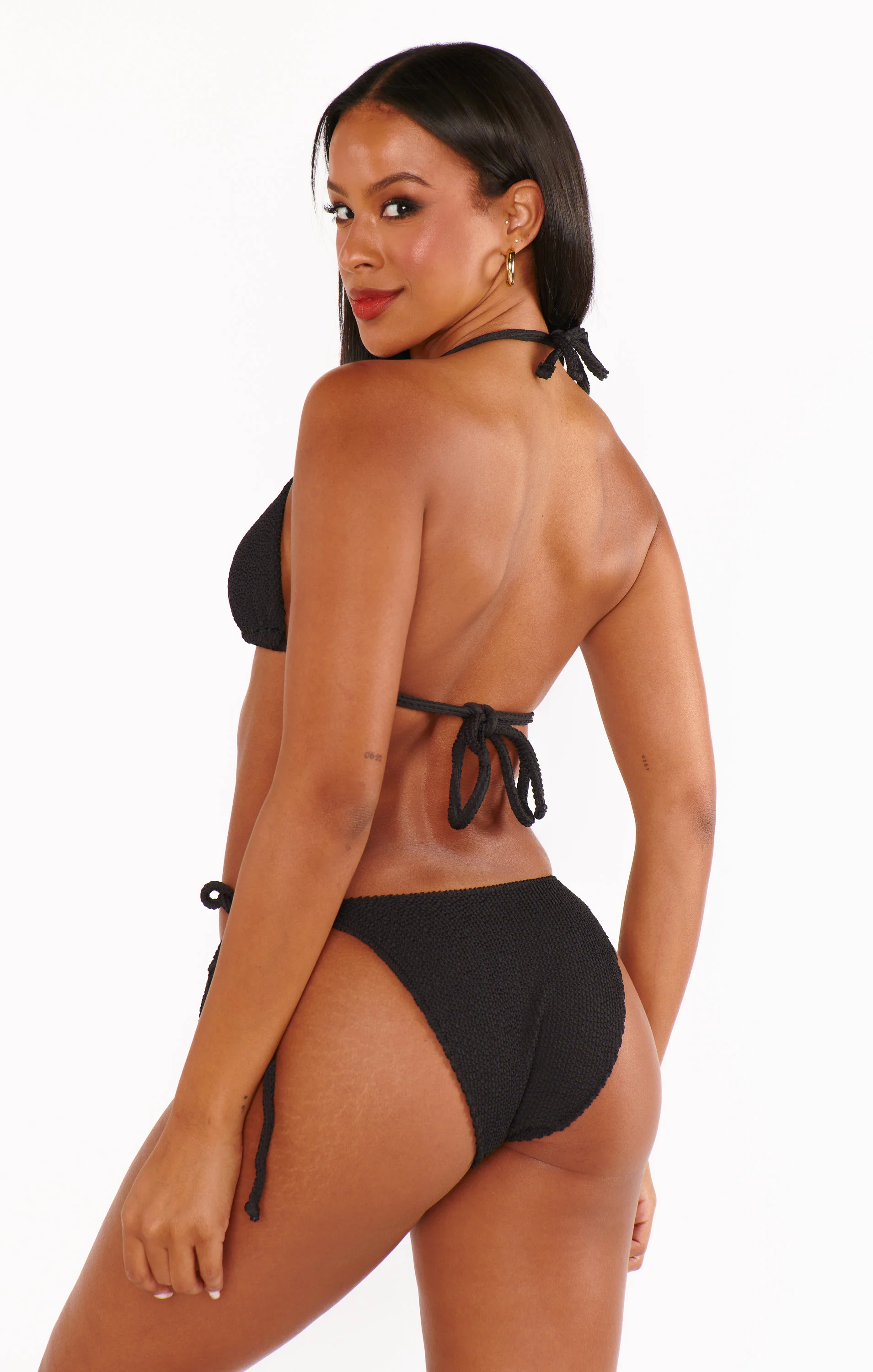 Tides Bottom ~ Black Scrunch - Image 7