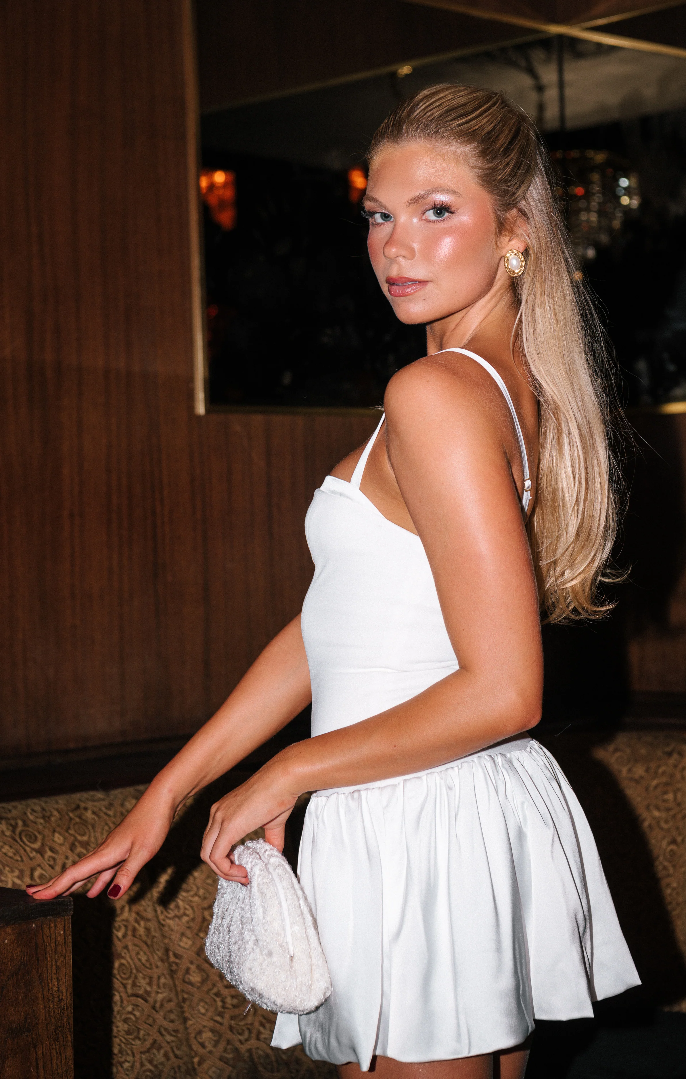 Tiffany Skort Dress ~ White - Image 7
