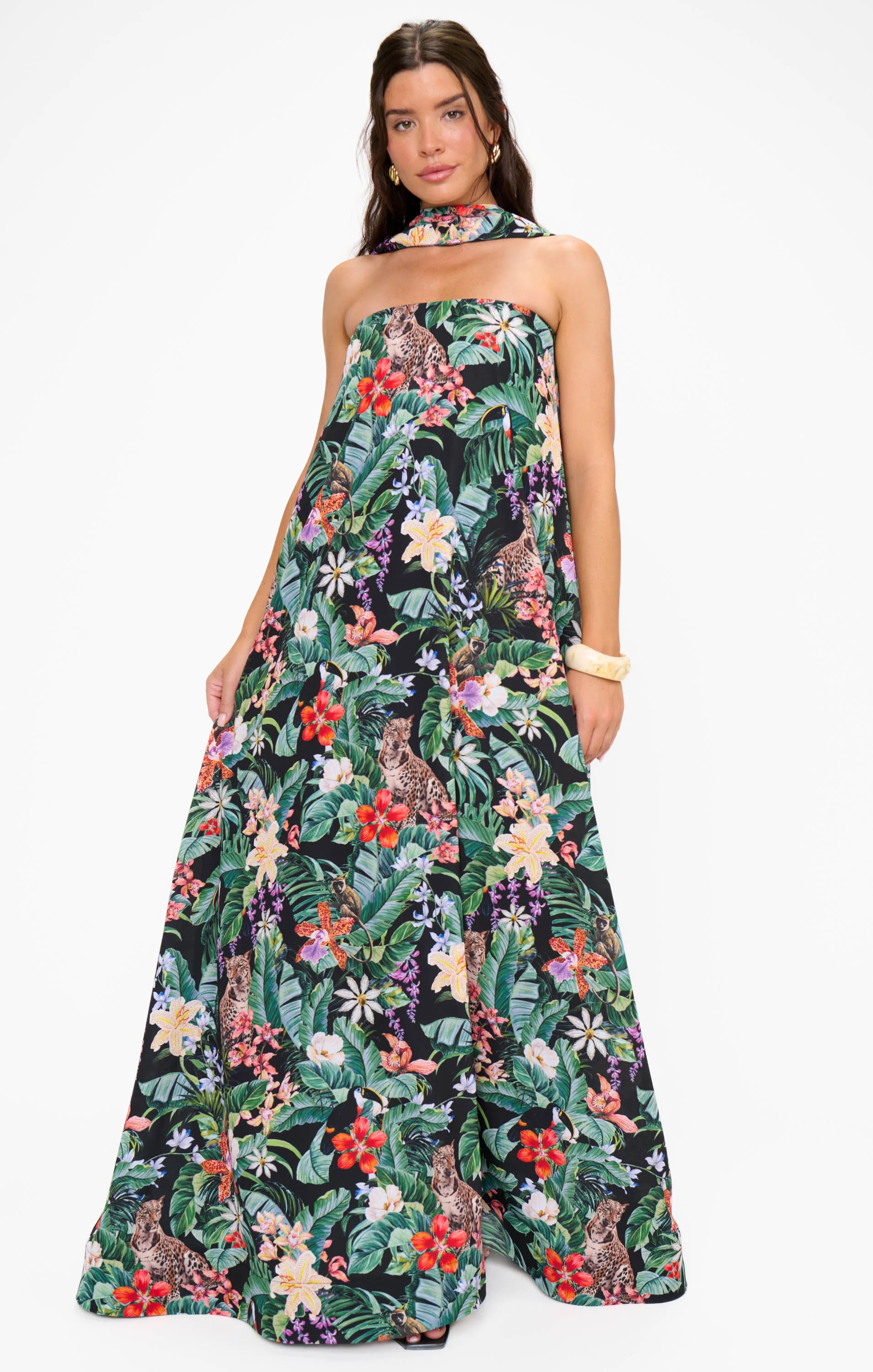 Tinsley Tube Dress ~ Jungle Mirage - Image 3