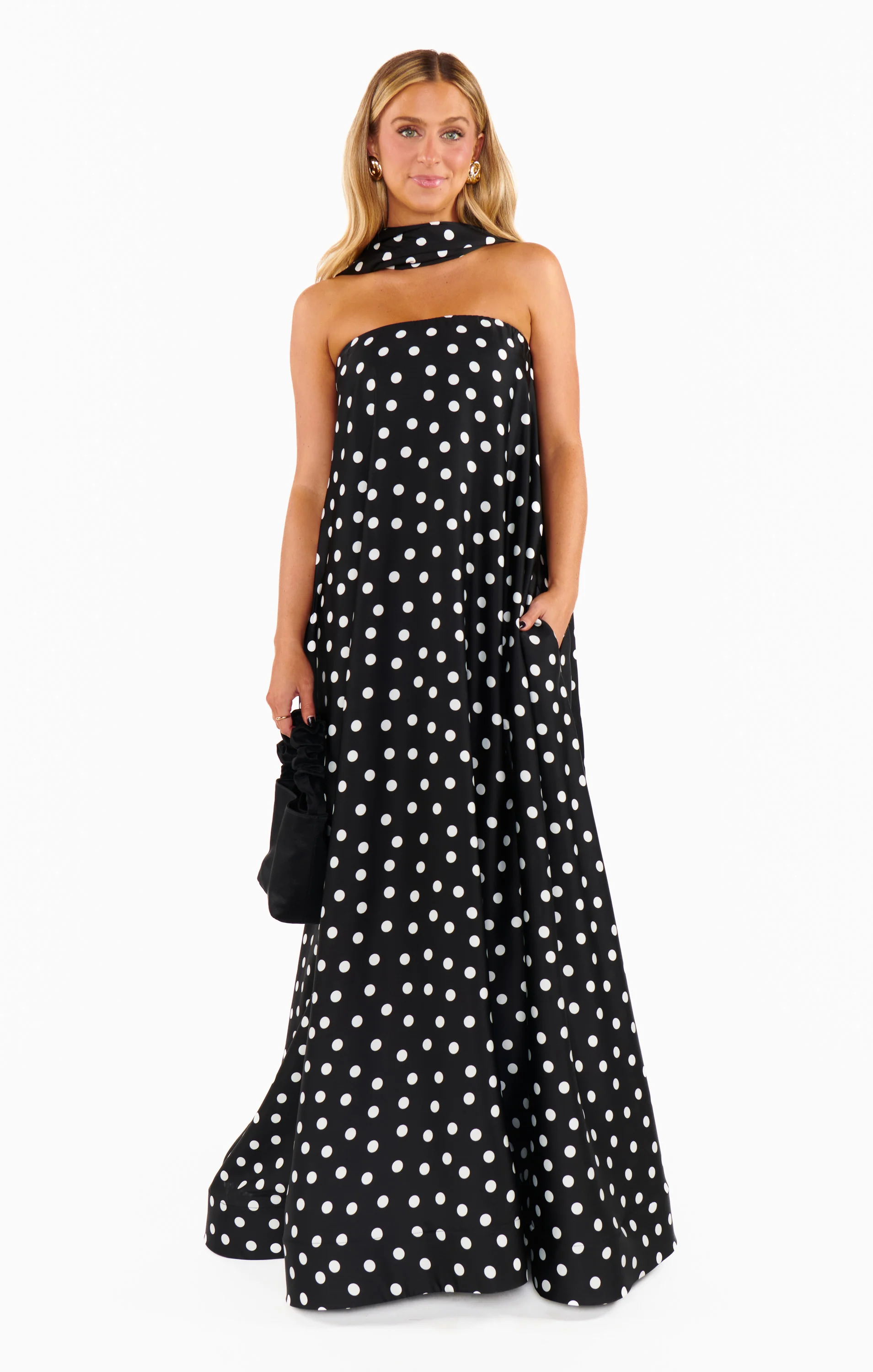Tinsley Tube Dress ~ Polka Dot - Image 3