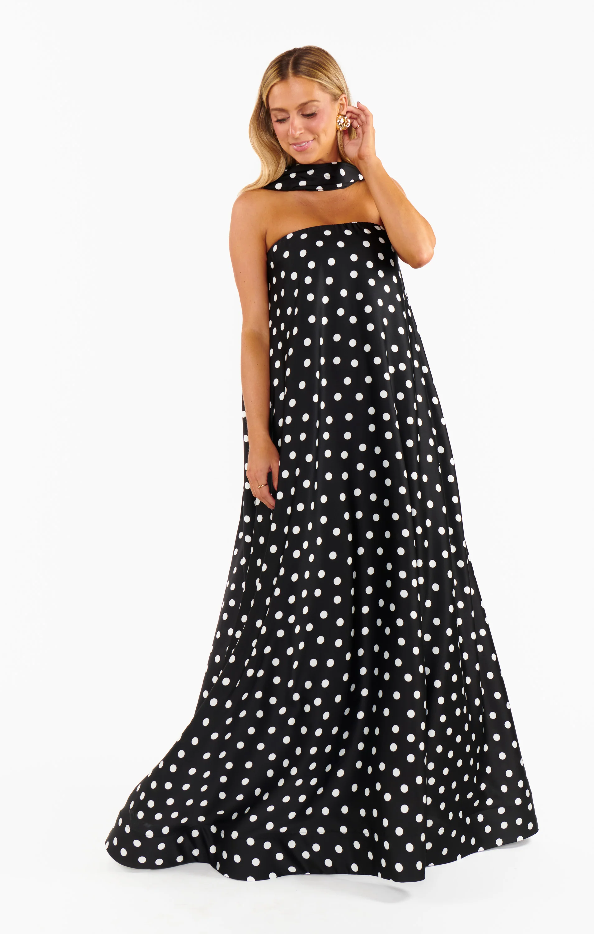 Tinsley Tube Dress ~ Polka Dot - Image 6