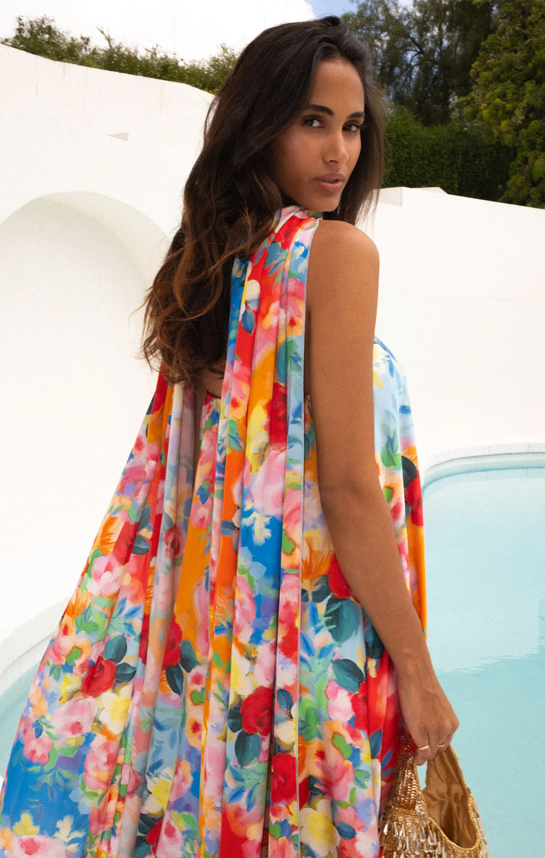 Tinsley Tube Dress ~ Sunset Garden Gala - Image 2