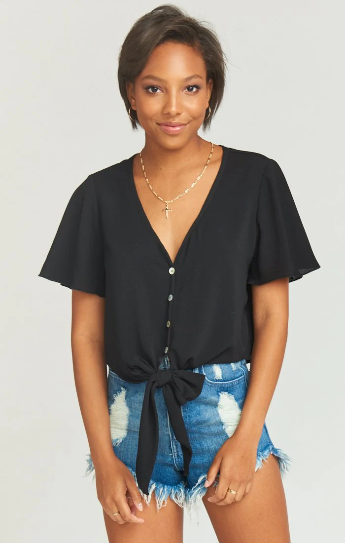Tortuga Tie Top