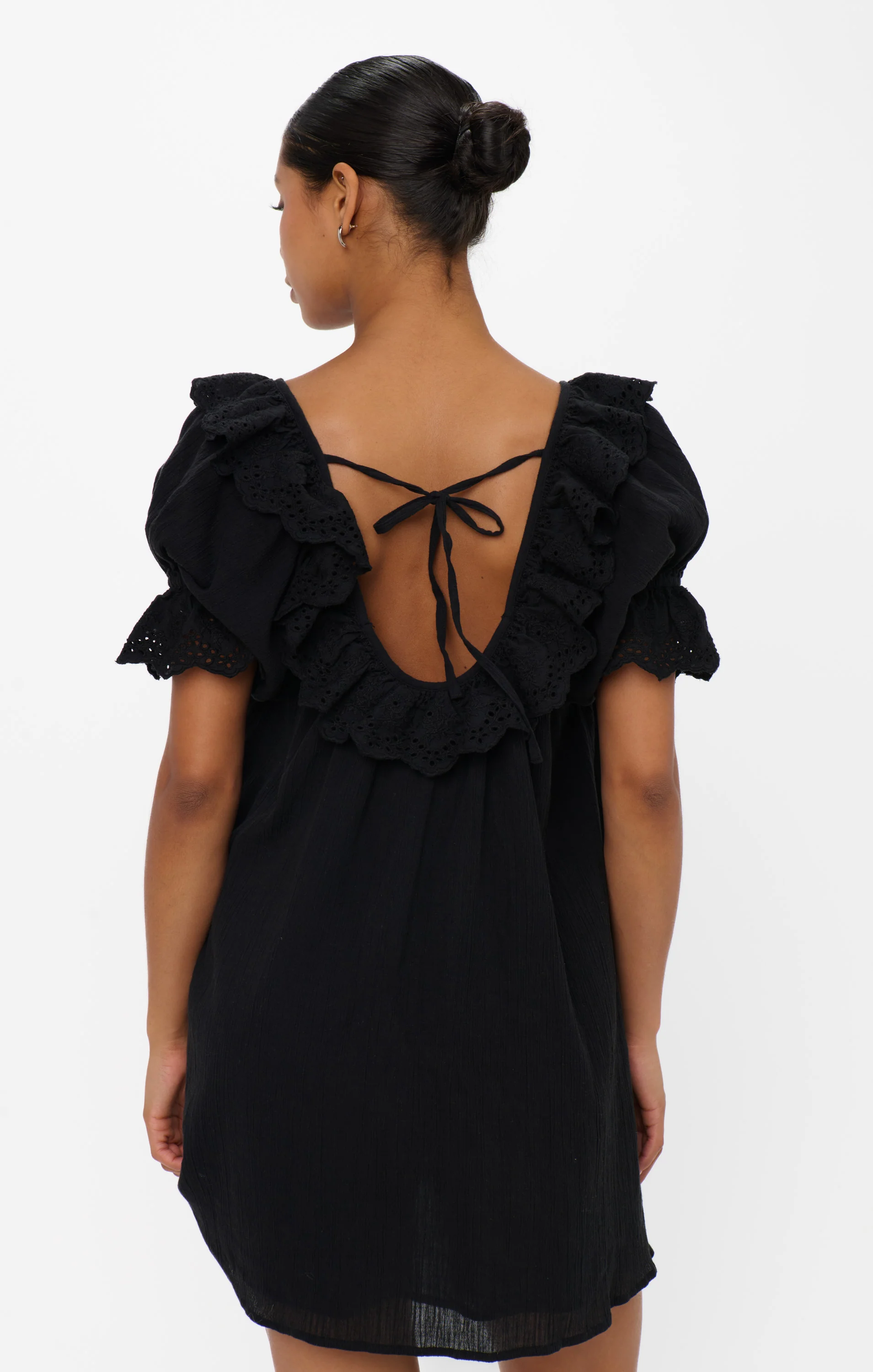 Toulouse Dress ~ Black Voile - Image 5