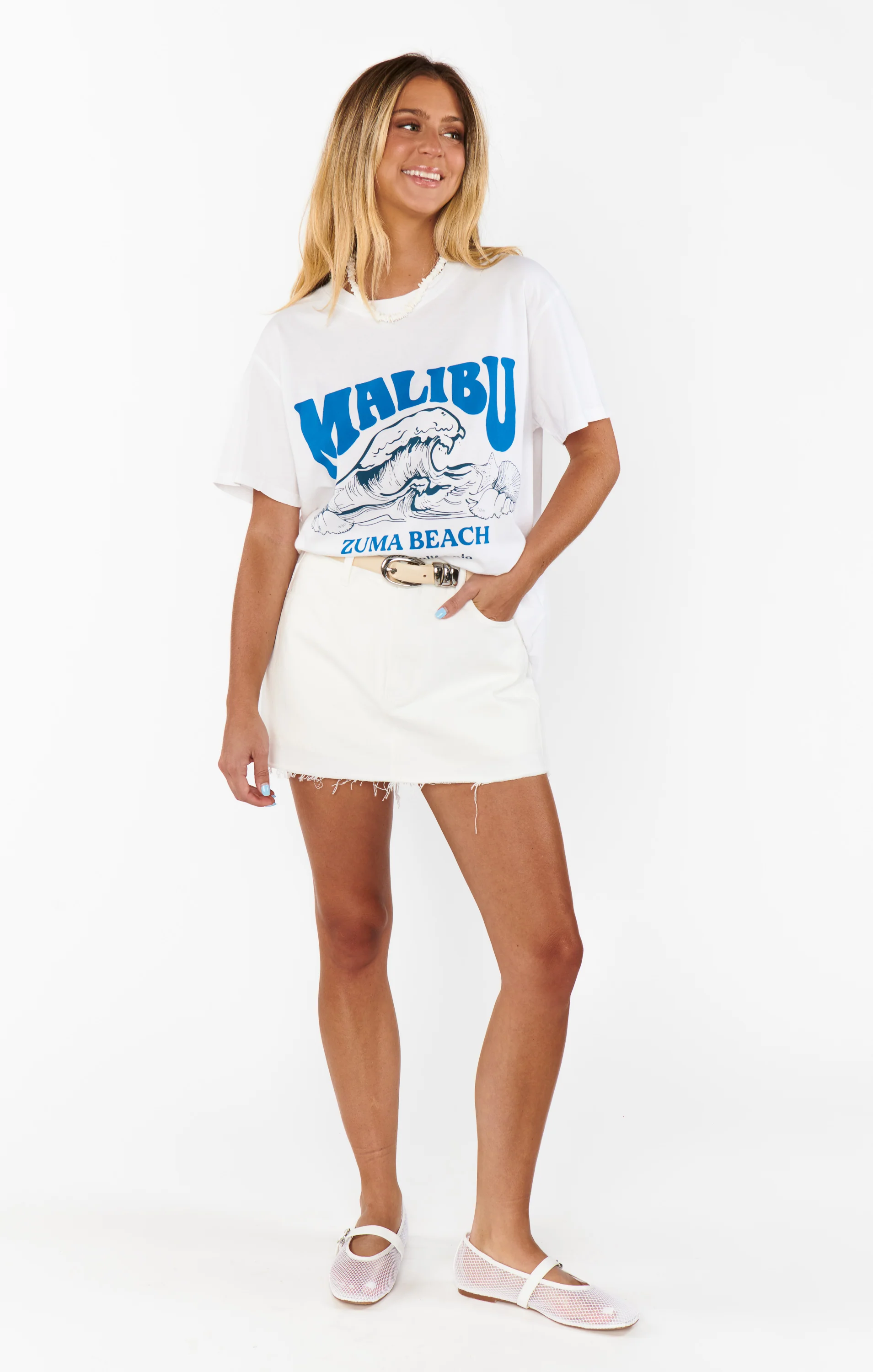 Travis Tee ~ Malibu Beach Graphic - Image 3