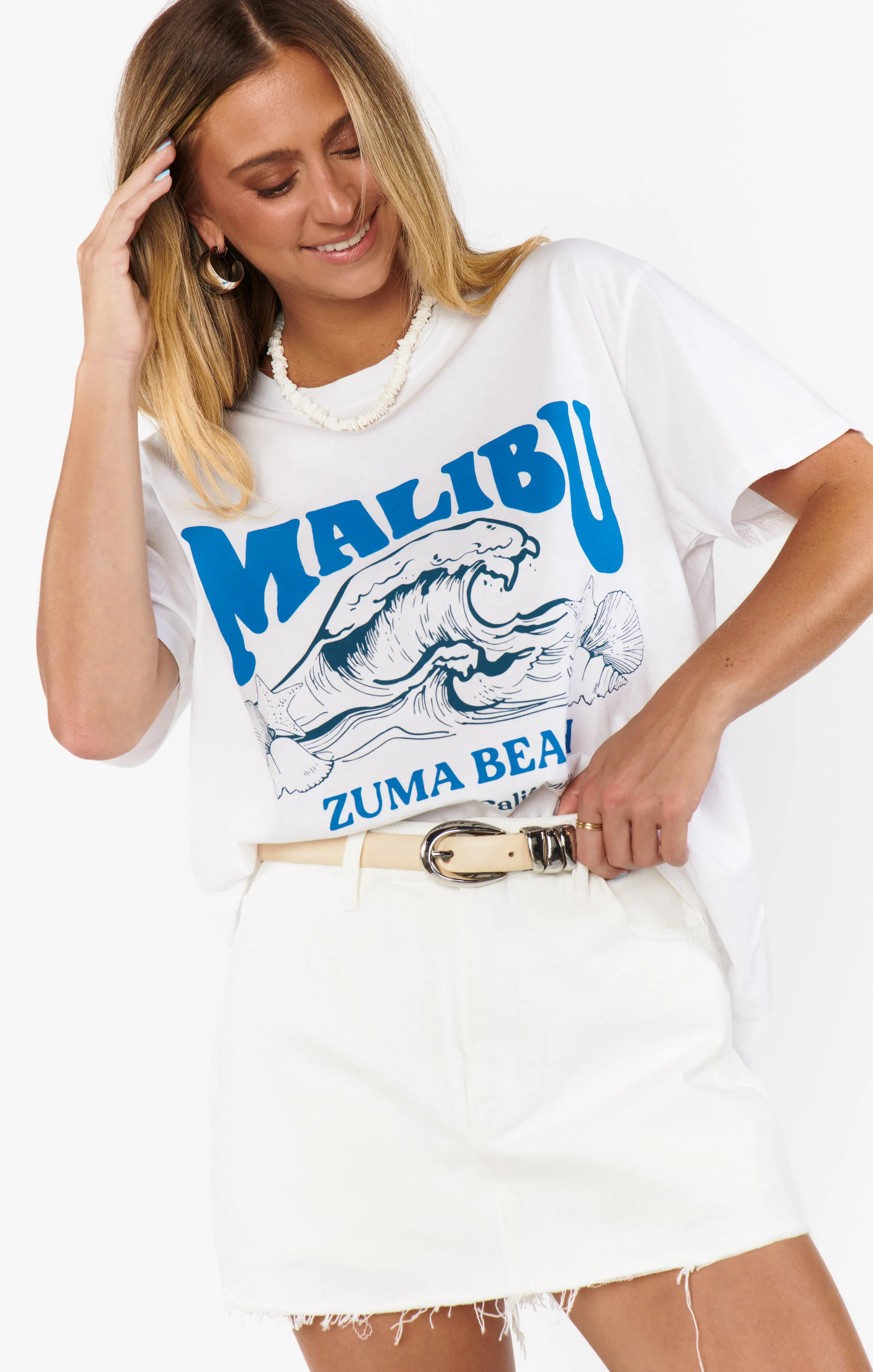 Travis Tee ~ Malibu Beach Graphic - Image 5