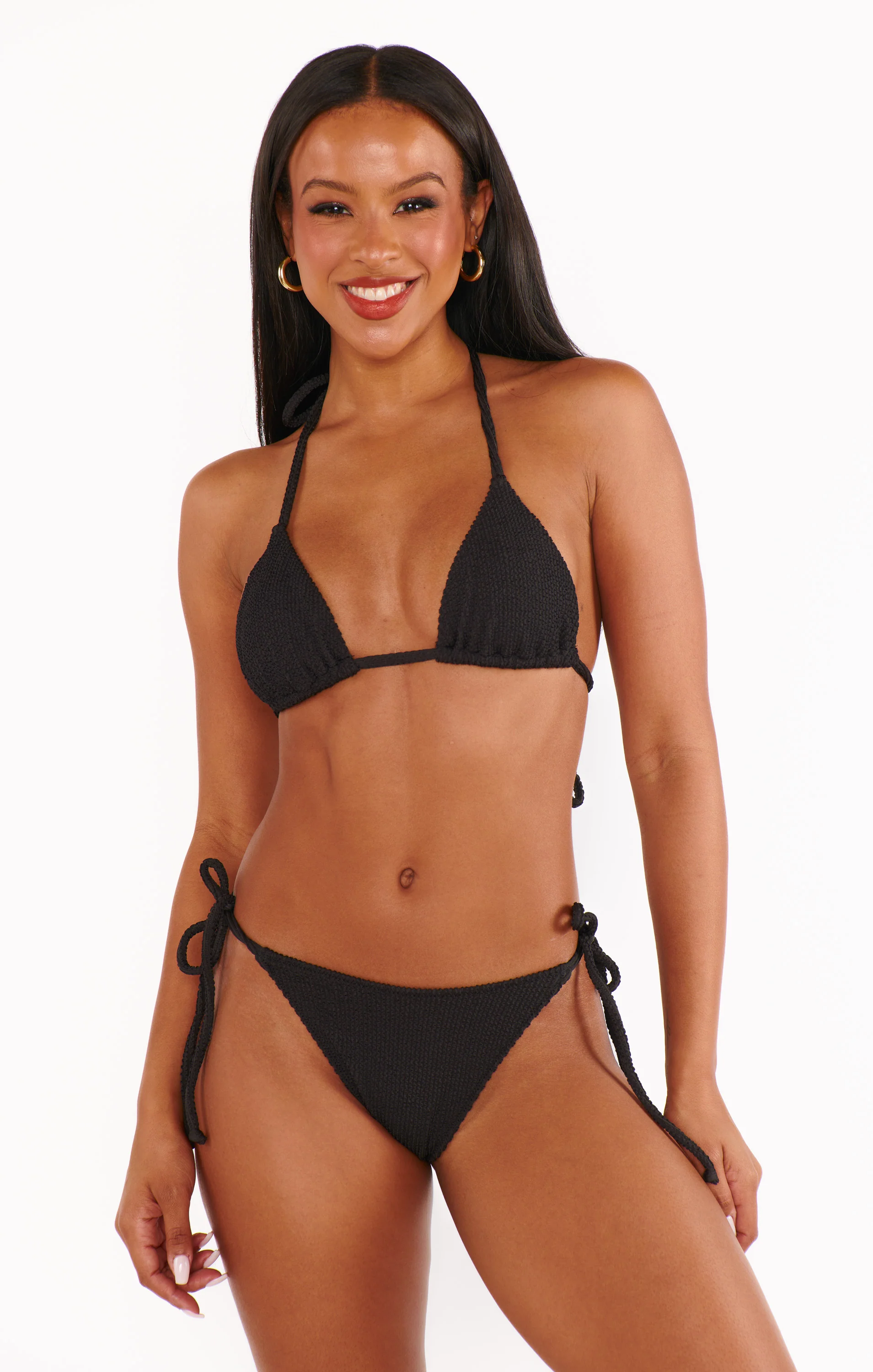 Triangle Top ~ Black Scrunch - Image 5