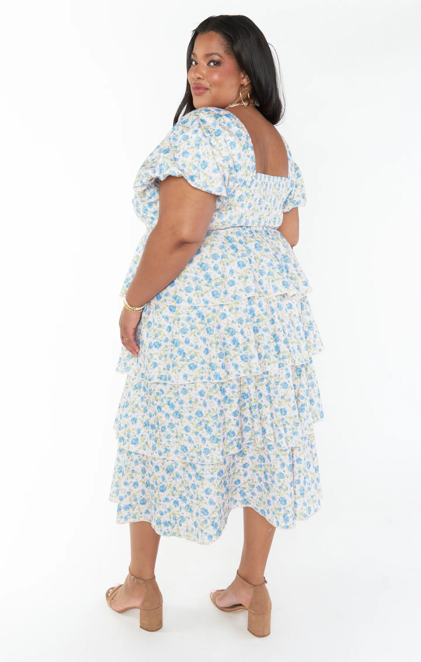 Va Va Midi Dress ~ Charming Rose - Image 6