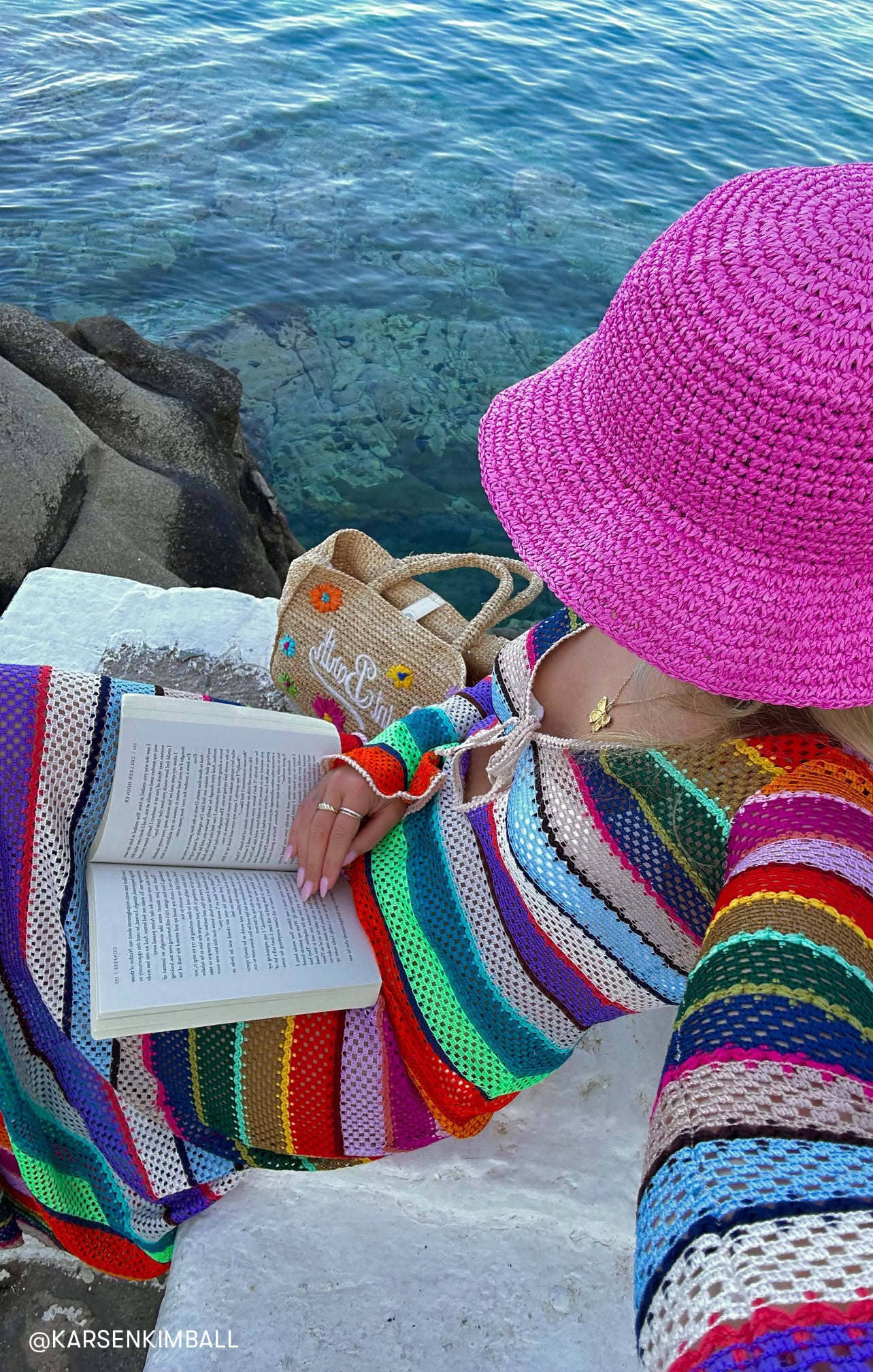 Vacay Coverup ~ Colorful Crochet - Image 2