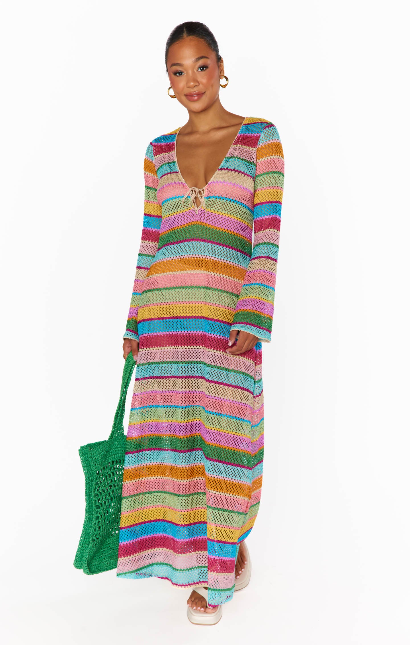 Vacay Coverup ~ Multi Crochet - Image 5