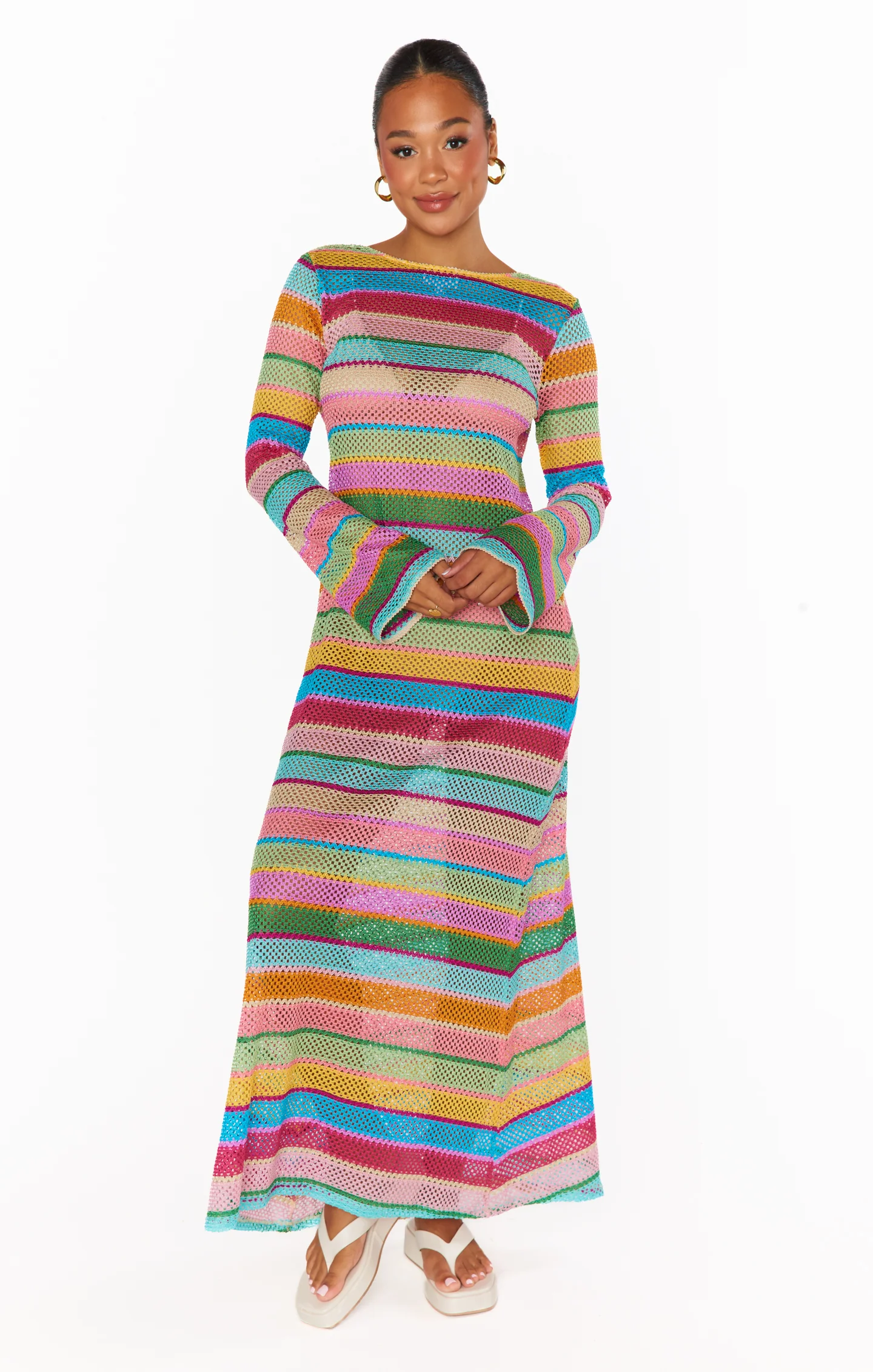 Vacay Coverup ~ Multi Crochet - Image 6