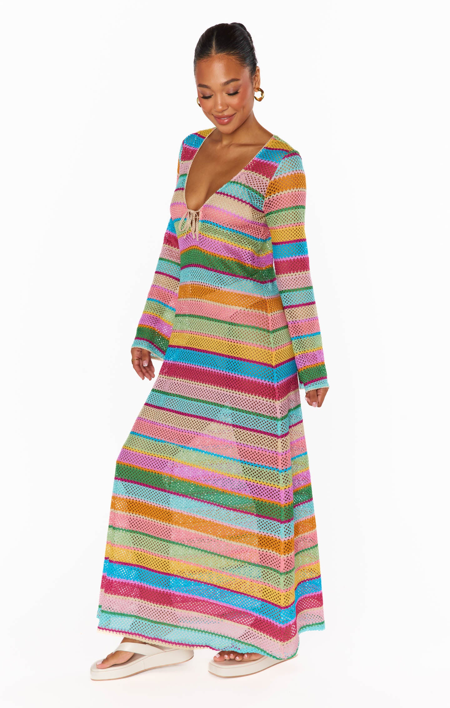 Vacay Coverup ~ Multi Crochet - Image 7