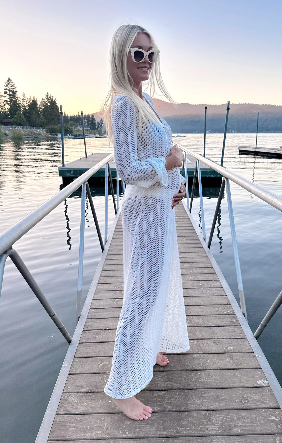Vacay Coverup ~ White Crochet - Image 20