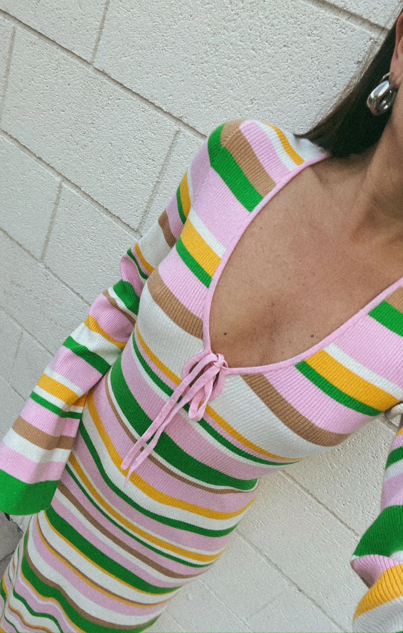 Vacay Maxi Dress ~ Multi Rib Knit - Image 2