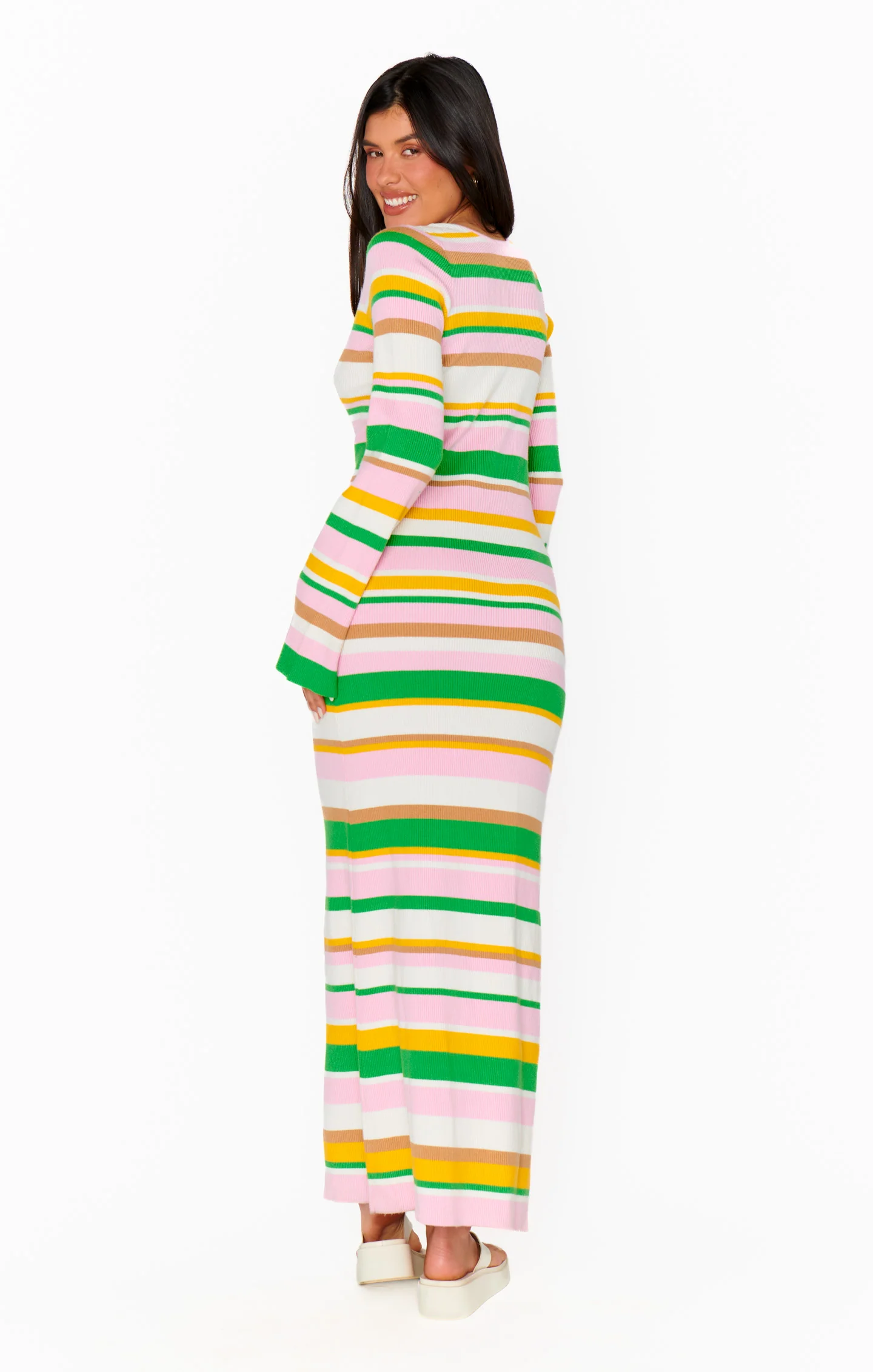 Vacay Maxi Dress ~ Multi Rib Knit - Image 5