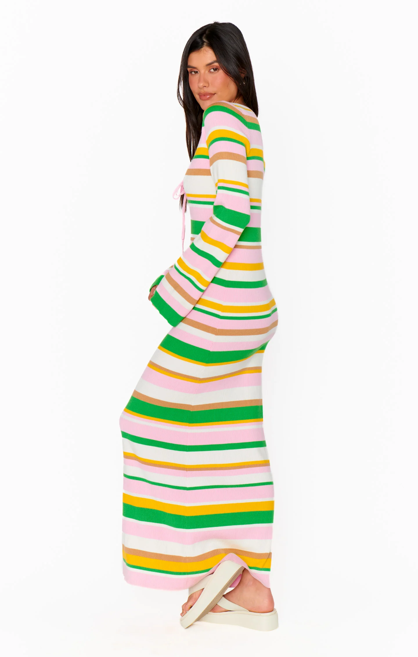 Vacay Maxi Dress ~ Multi Rib Knit - Image 6