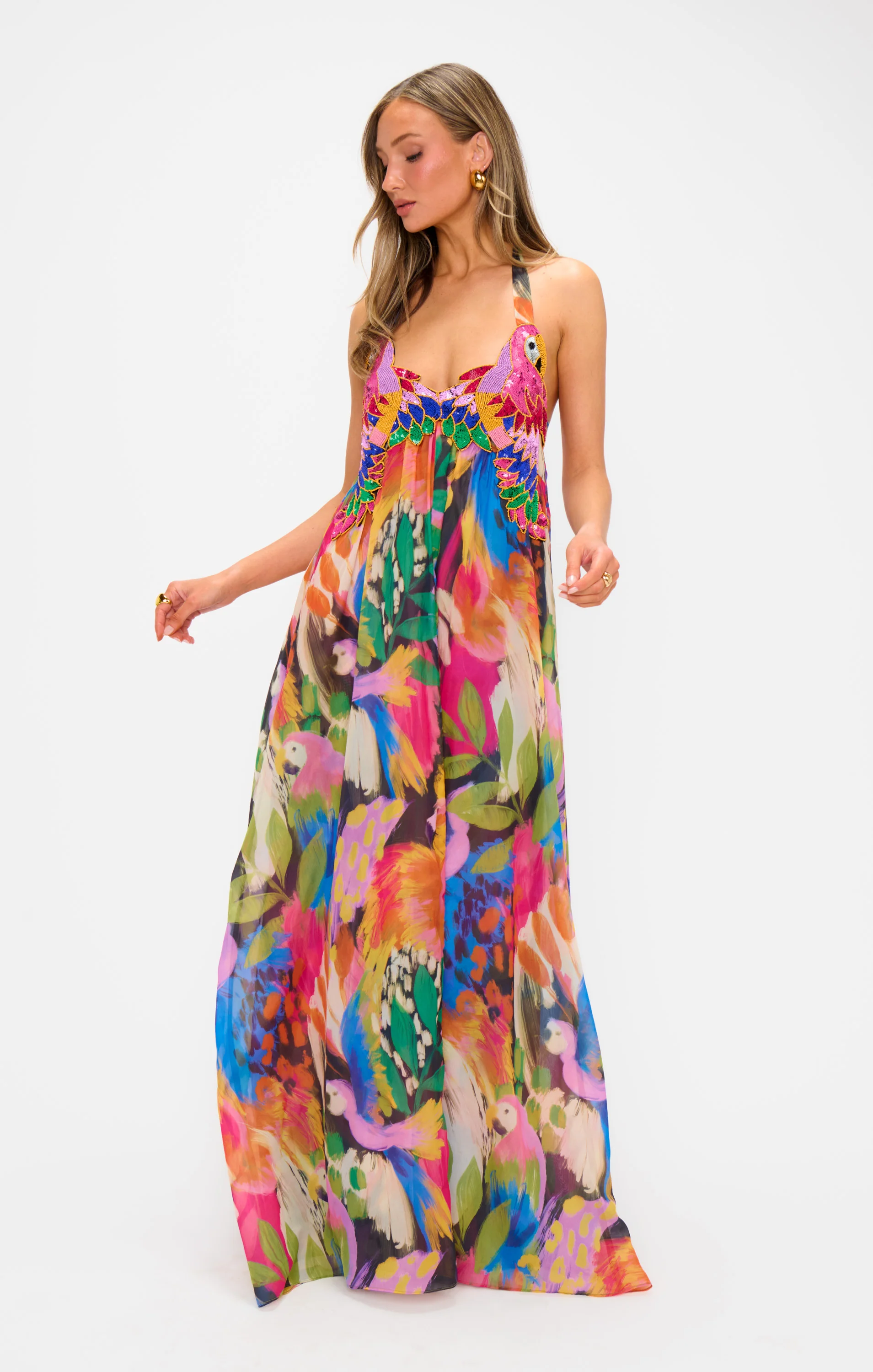 Valentina Maxi Dress ~ Midnight in Rio - Image 5