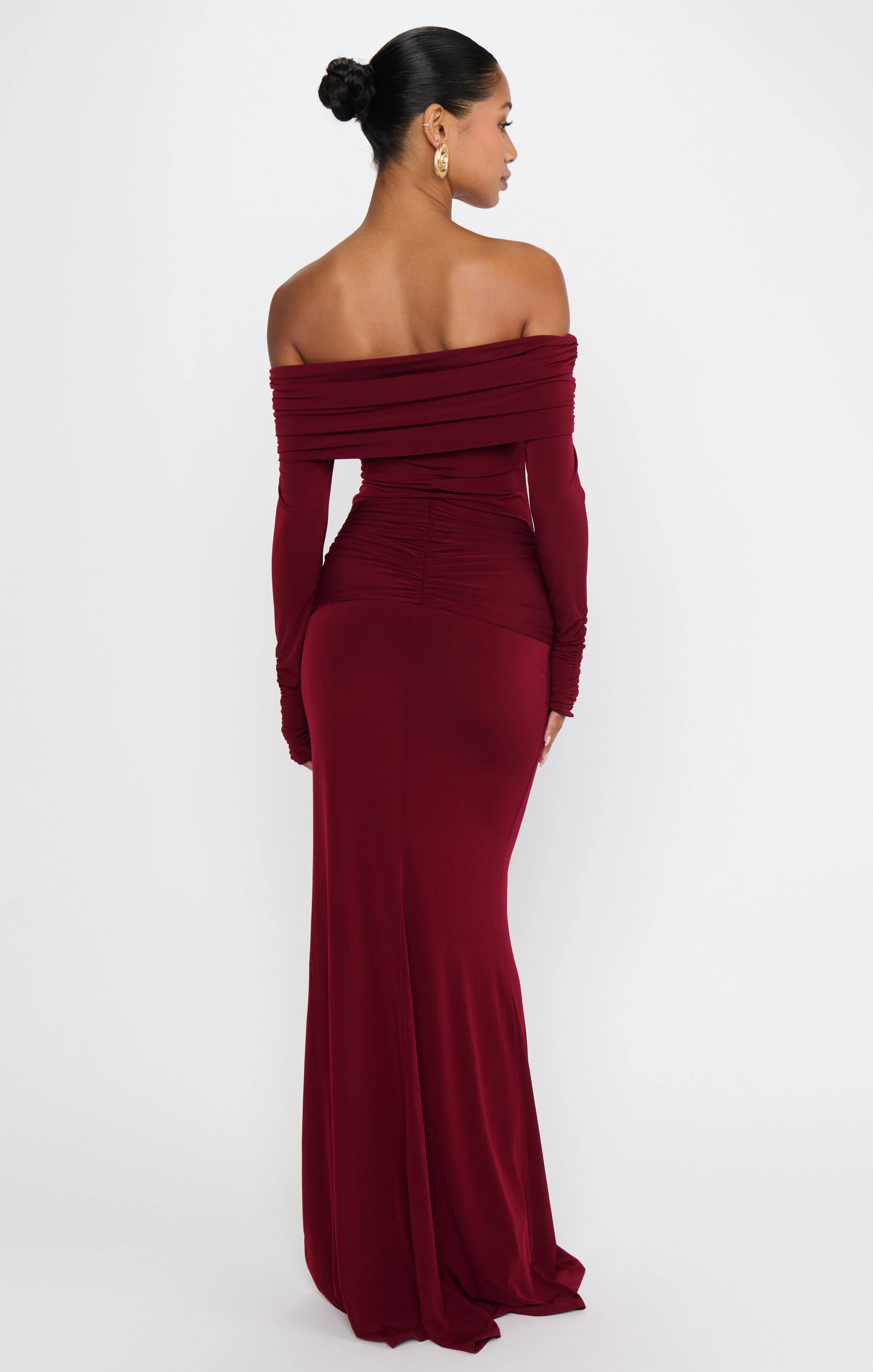 Vanessa Maxi Dress ~ Cabernet Red - Image 5