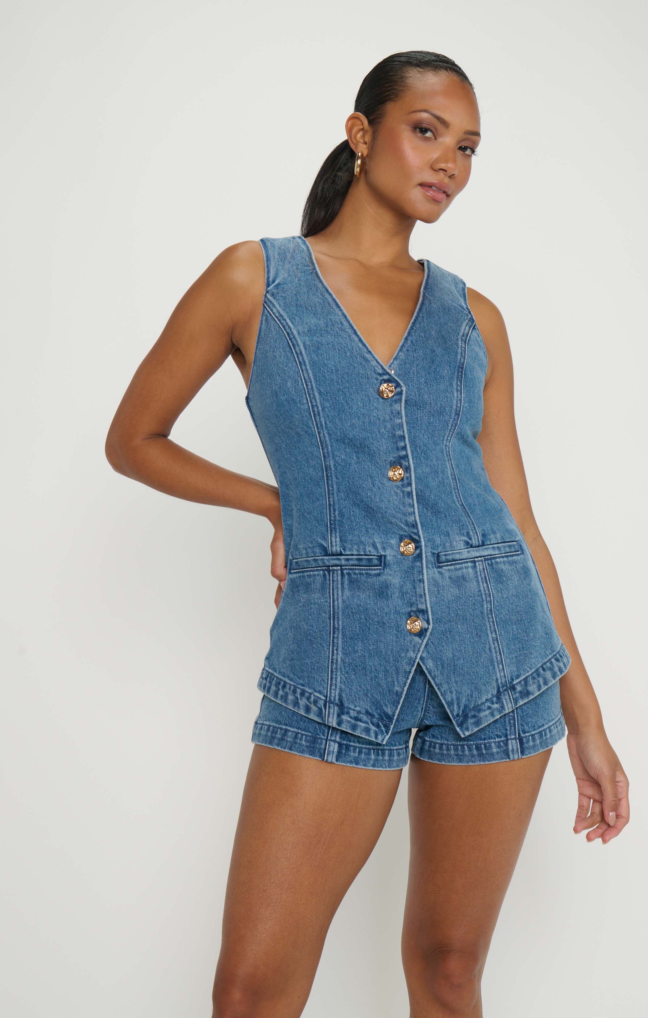 Venture Out Romper ~ Ripple Indigo - Image 3