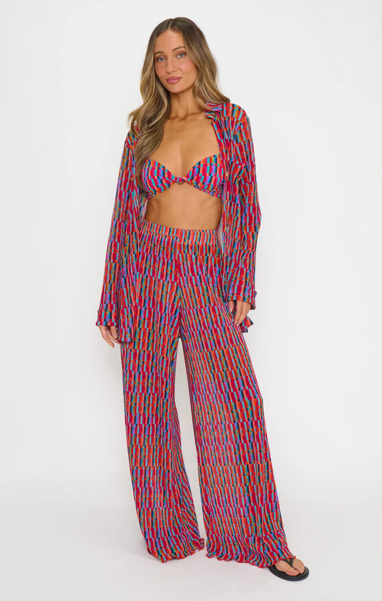 Wear Everywhere Tunic ~ Cabo Crush Geo - Image 3