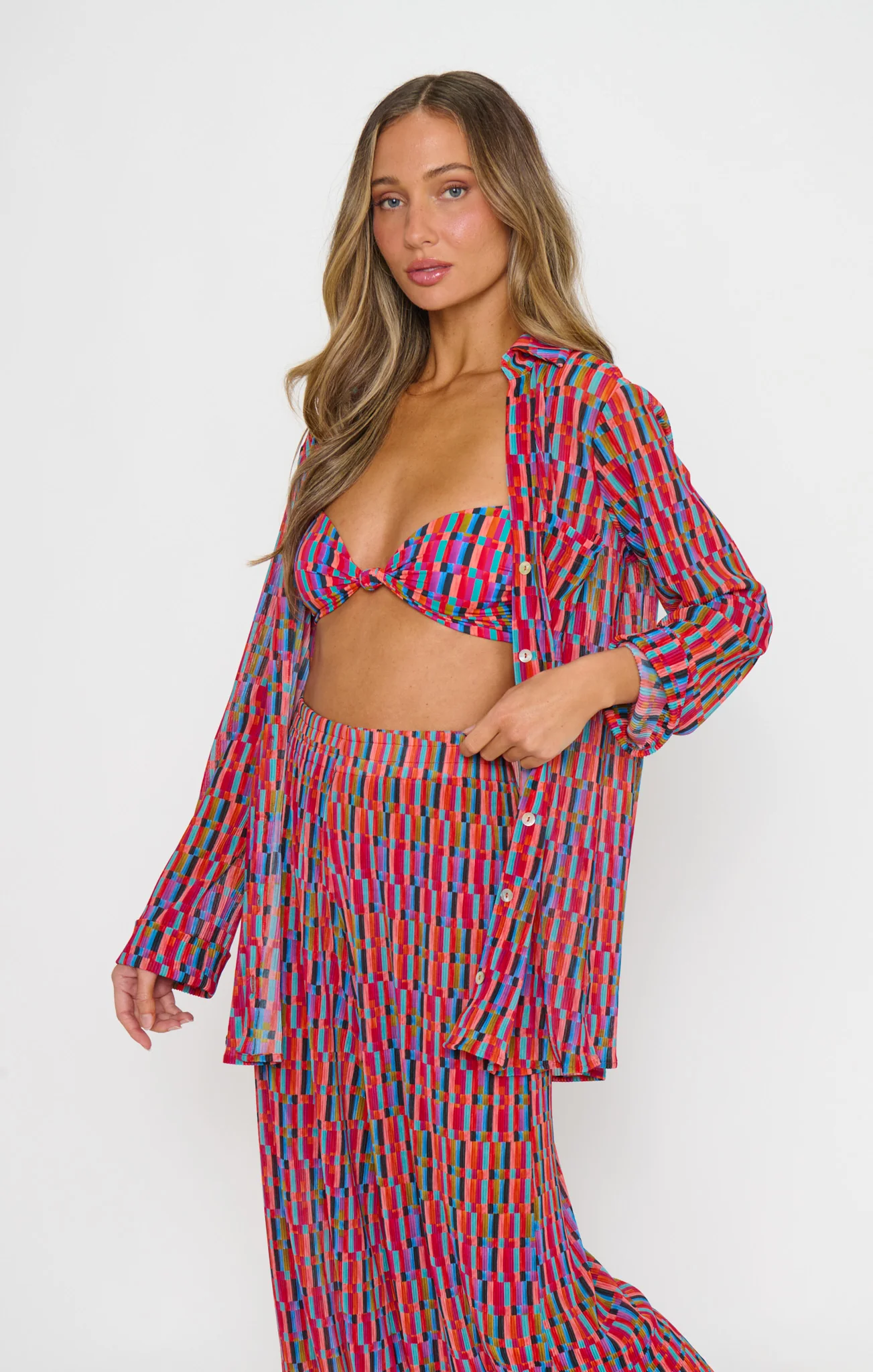 Wear Everywhere Tunic ~ Cabo Crush Geo - Image 4