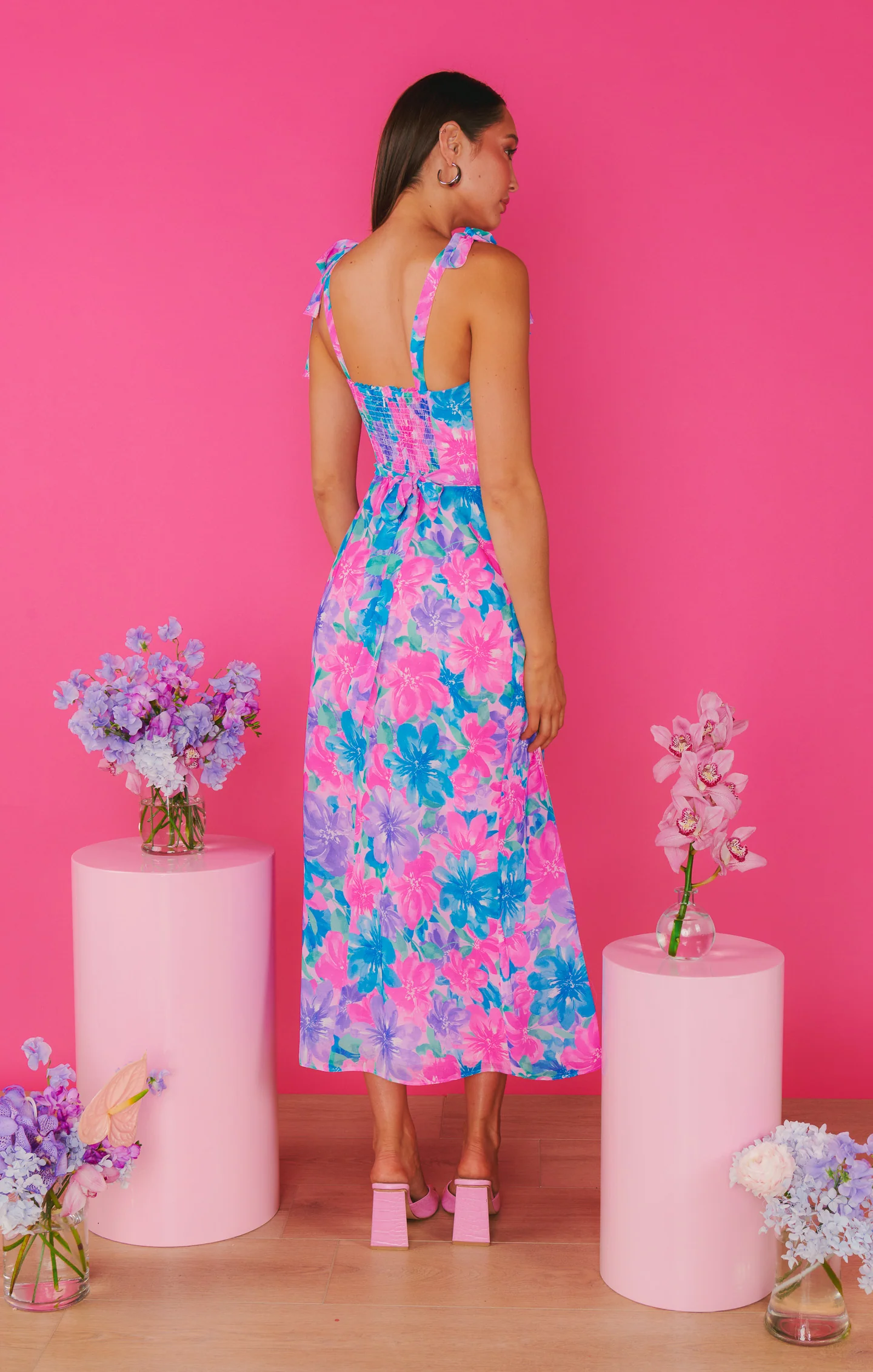 Willow Midi Dress ~ Garden Party Girly - Image 7