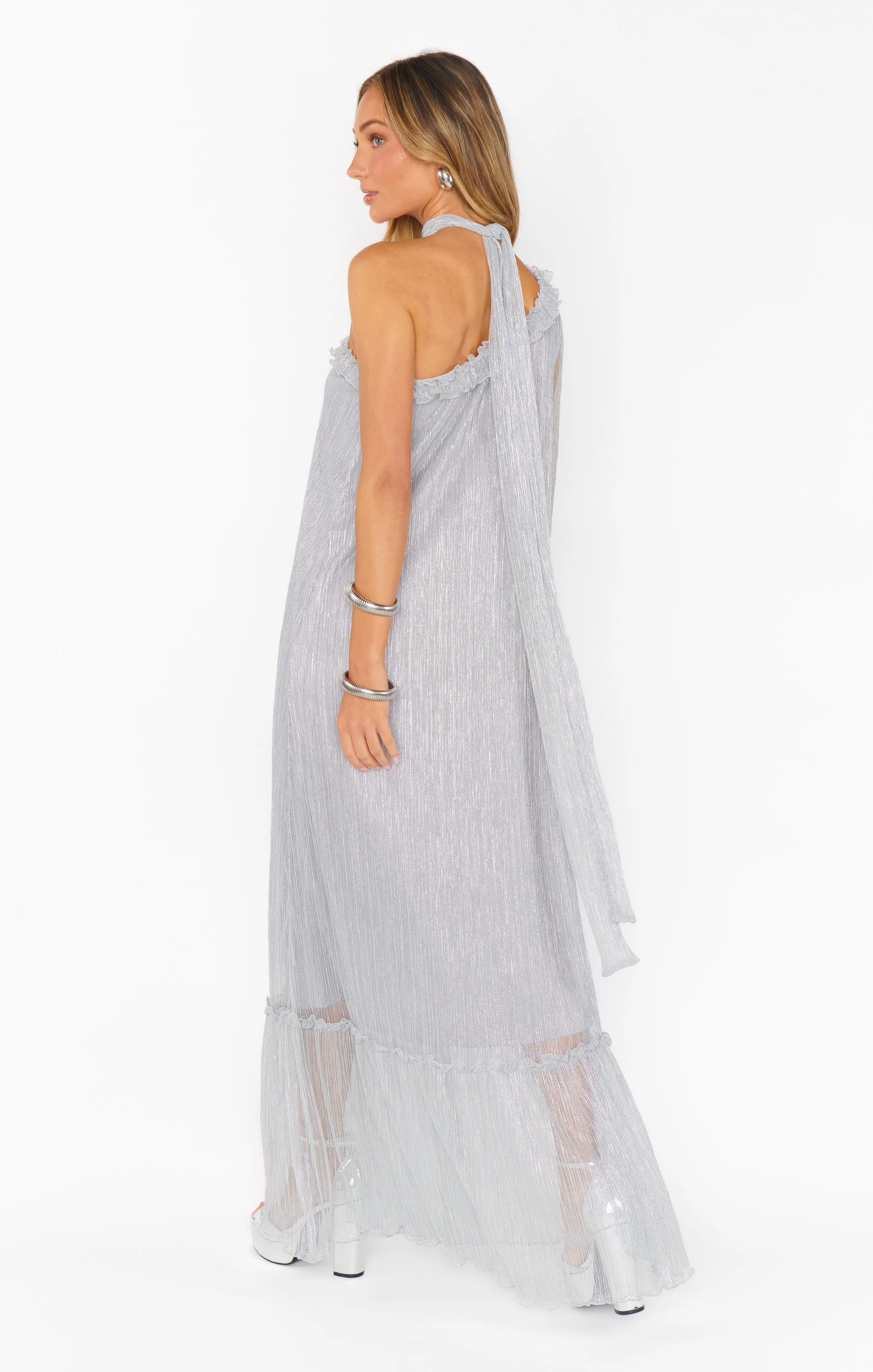 Wonder Dress ~ Silver Glimmer - Image 7