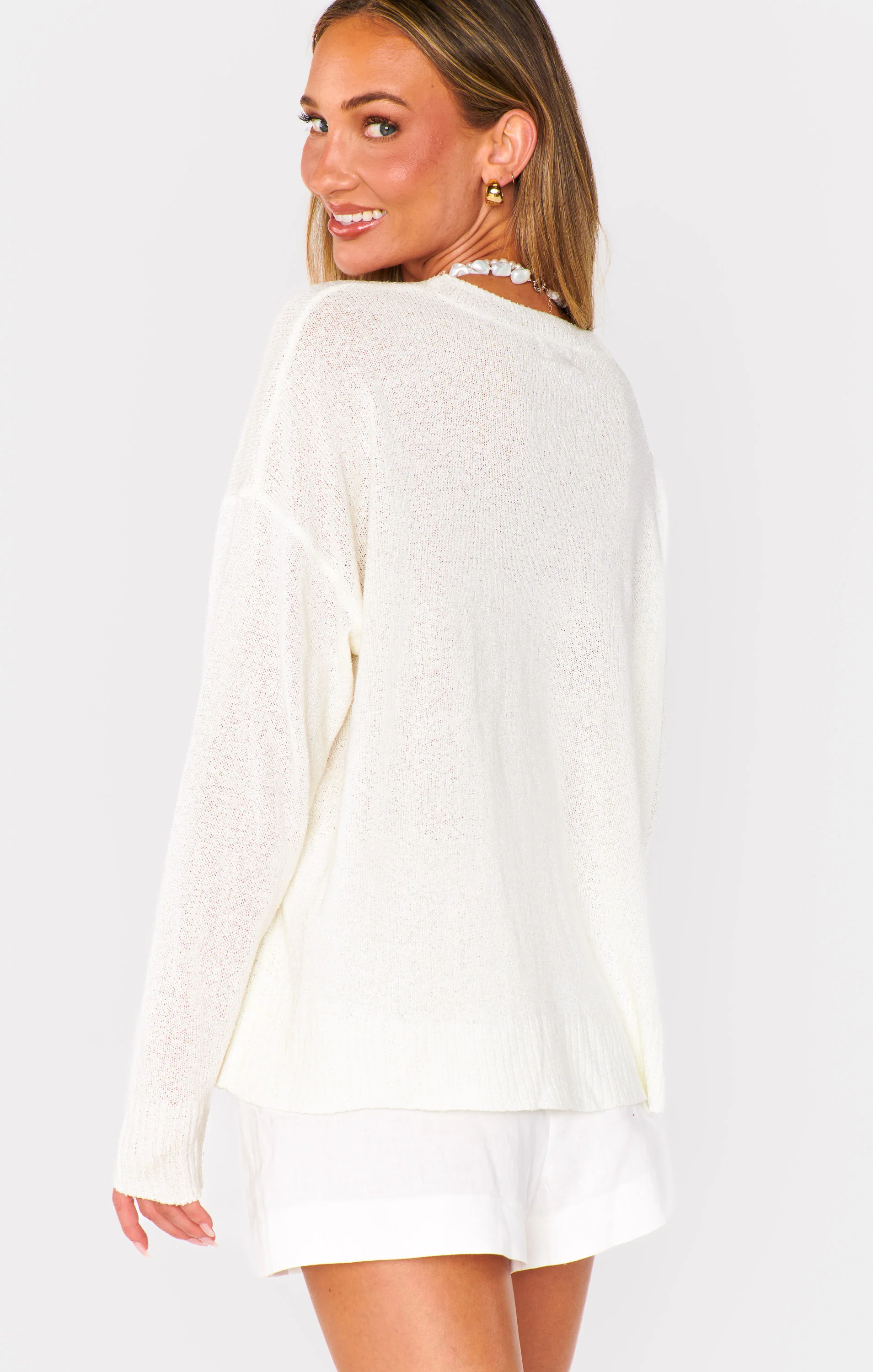 Woodsy Sweater ~ Ciao Cocktail Graphic Knit - Image 4