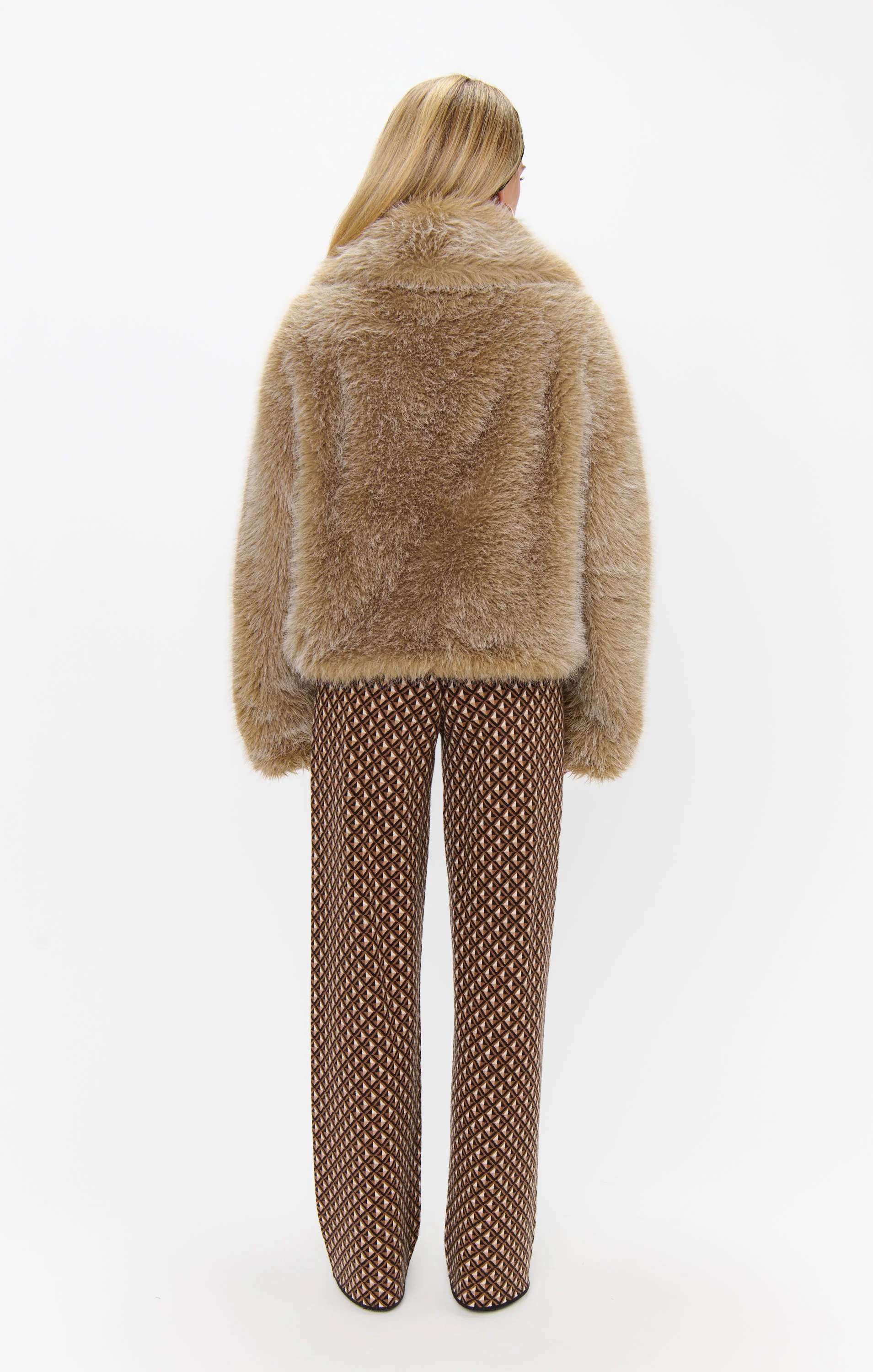 Zermatt Sweater Pant ~ Carmel Geo Knit - Image 5